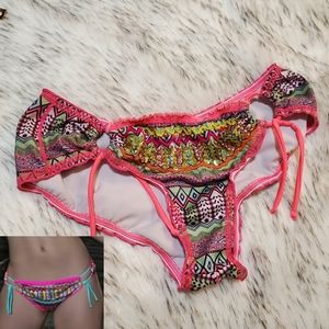 Liross Sol Beaded Bikini Bottom